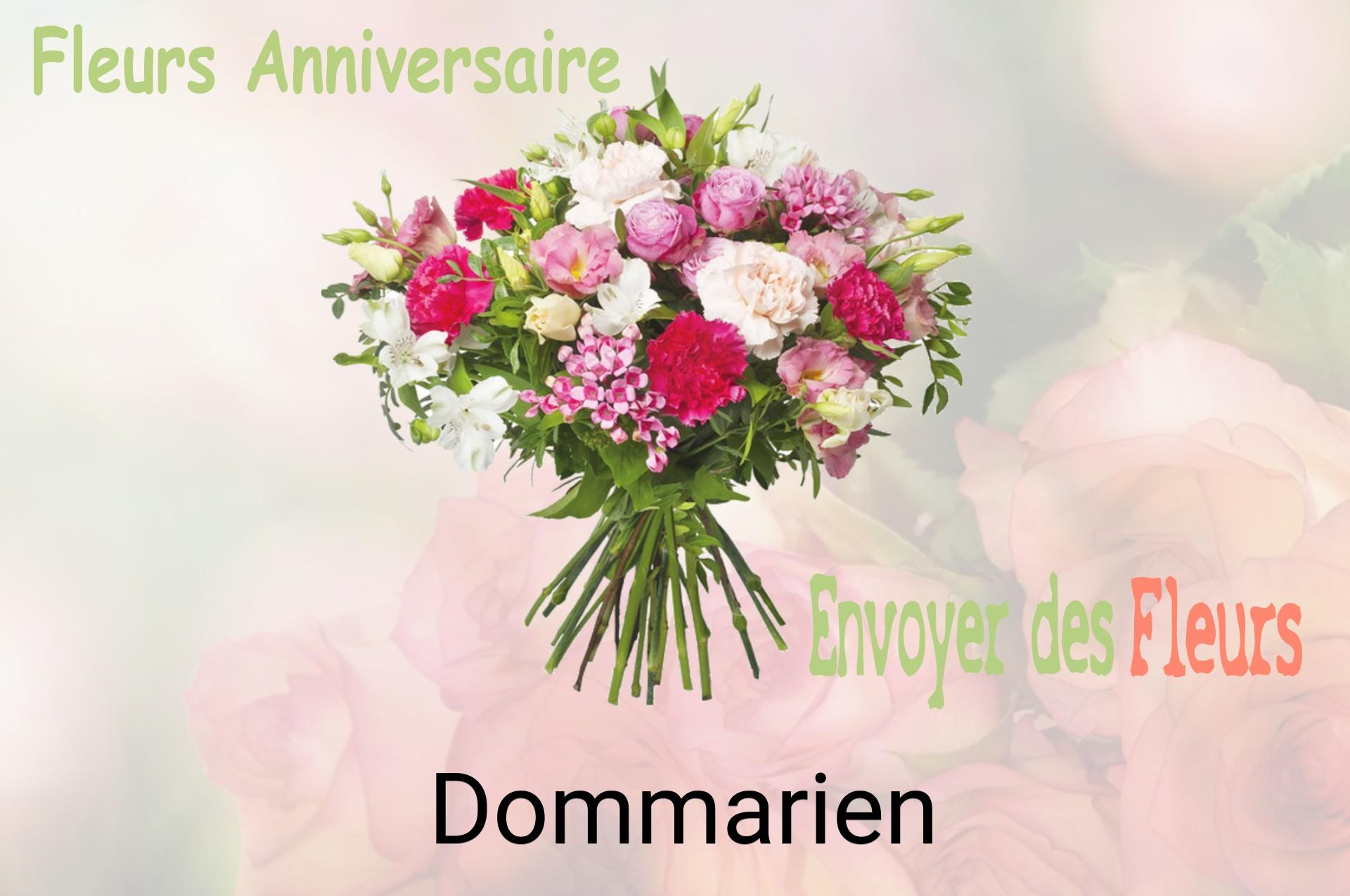 Bouquet de fleurs d’anniversaire livré à Dommarien